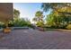 Exterior shot showcases the expansive backyard and patio at 4856 E Cheryl Dr, Paradise Valley, AZ 85253