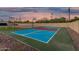 Enjoy recreational time on this beautiful sport court featuring basketball and volleyball at 6401 E Larkspur Dr, Scottsdale, AZ 85254