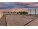 Well maintained sand volleyball court ready for a friendly match at this luxury backyard at 6401 E Larkspur Dr, Scottsdale, AZ 85254