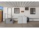 Laundry area with modern washer and dryer units and convenient outdoor access at 701 S Dobson Rd # 438, Mesa, AZ 85202