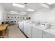 Community laundry room fully equipped with washers and dryers for residents at 701 S Dobson Rd # 438, Mesa, AZ 85202
