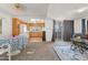 Bright living room showcasing open layout to the kitchen, a dining area, and comfortable furnishings at 701 S Dobson Rd # 438, Mesa, AZ 85202