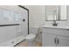 Modern bathroom with a walk-in shower and stylish vanity at 7448 S 75Th Ln, Laveen, AZ 85339