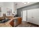 Practical kitchen with tile countertops, stainless steel dishwasher and sink at 10211 W Hazelwood Ave, Phoenix, AZ 85037