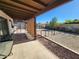 Backyard with gravel and patio; ideal for relaxation and outdoor activities at 11216 N 52Nd Ave, Glendale, AZ 85304