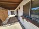 Covered patio with lattice accents, great for enjoying outdoor space at 11216 N 52Nd Ave, Glendale, AZ 85304