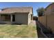View of the backyard featuring lush green grass at 12586 W Amelia Ave, Avondale, AZ 85392
