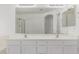 Bathroom with double sinks, vanity and large mirror at 1371 W Gary Dr, Chandler, AZ 85224