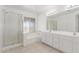Clean bathroom featuring tile floors, a shower, and bathtub at 1371 W Gary Dr, Chandler, AZ 85224