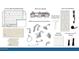 Bathroom features an extended shower, stylish lighting, faucets and accessories for a modern aesthetic at 14850 N 56Th Dr, Glendale, AZ 85306