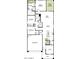Detailed floor plan showcasing the layout of this home with the main bedroom and the living spaces at 14850 N 56Th Dr, Glendale, AZ 85306