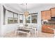 Dining area featuring stylish chandelier and great natural light at 17909 W Agave Rd, Goodyear, AZ 85338