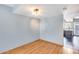 This living room offers recessed lighting and hardwood floors at 1822 W Marlette Ave, Phoenix, AZ 85015
