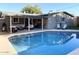 Inviting backyard with a refreshing pool and comfortable outdoor seating area for relaxation at 2100 N Normal Ave, Tempe, AZ 85288