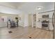 Bright kitchen with stainless steel appliances and a cozy dining area with natural light at 320 E Mckellips Rd # 46, Mesa, AZ 85201