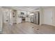 Modern kitchen with stainless steel appliances, granite countertops and white cabinetry at 320 E Mckellips Rd # 46, Mesa, AZ 85201