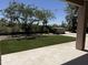 Beautiful backyard featuring artificial turf and a hot tub, perfect for outdoor relaxation at 33220 N 60Th Way, Scottsdale, AZ 85266