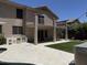 Large backyard features a pool, outdoor kitchen, artificial turf, and a hot tub, perfect for entertaining at 33220 N 60Th Way, Scottsdale, AZ 85266