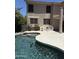 Stunning view of the pool and outdoor kitchen, ideal for entertaining guests and enjoying outdoor living at 33220 N 60Th Way, Scottsdale, AZ 85266