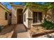 Charming single-story home with a covered front entrance, stucco exterior, and well-maintained landscaping at 4010 E Hamblin Dr, Phoenix, AZ 85050