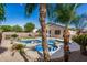 Backyard pool and hot tub at 13020 W Highland Ave, Litchfield Park, AZ 85340