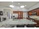 Modern kitchen featuring granite countertops, stainless steel appliances, and plenty of cabinet space at 14039 S 33Rd Way, Phoenix, AZ 85044