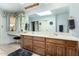 Bright bathroom with a large mirror, dual sinks, and plenty of counter space at 15630 N 20Th St, Phoenix, AZ 85022