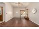 Bright living area with hardwood floors, unique decor, and ample natural light at 15630 N 20Th St, Phoenix, AZ 85022