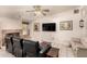 Cozy living room featuring comfortable seating, a fireplace, and neutral tones at 15630 N 20Th St, Phoenix, AZ 85022
