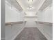 Walk-in closet offering ample storage with carpet flooring and built-in shelving at 2000 N 36Th St # 19, Phoenix, AZ 85008