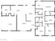 Detailed floorplan showcasing layout with dimensions for a clear understanding of the home's flow at 2712 N 20Th Dr, Phoenix, AZ 85009