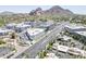Aerial view showcasing the building's prime location with mountain views and city access at 4201 E Camelback Rd # 74, Phoenix, AZ 85018