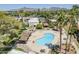 Resort-style community pool with mountain views, perfect for relaxation and recreation at 4201 E Camelback Rd # 74, Phoenix, AZ 85018