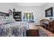 Elegant bedroom featuring a window seat, hardwood floors, and custom decor at 5225 N 23Rd St, Phoenix, AZ 85016