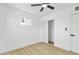 Bedroom with a ceiling fan, natural light and a closet at 7137 N 22Nd Dr, Phoenix, AZ 85021