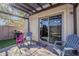 Relaxing patio with seating and a grill, perfect for outdoor entertaining and enjoying the weather at 11101 E Abilene Ave, Mesa, AZ 85208