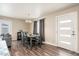 Cozy dining room featuring a stylish light fixture, perfect for intimate gatherings and meals at 11450 E Elton Ave, Mesa, AZ 85208