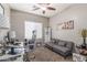 Bright office area with a window and additional seating at 12910 W Glenrosa Dr, Litchfield Park, AZ 85340