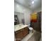 Clean bathroom with a shower and bath combination at 2311 E Hartford Ave # 38, Phoenix, AZ 85022