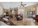 Open living room with easy access to the kitchen and backyard provides a relaxing and functional layout for everyday living at 2990 N Pearl Ct, Casa Grande, AZ 85122