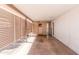 Covered patio with a concrete floor and partial privacy fence at 3118 W Windrose Dr, Phoenix, AZ 85029