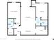 Detailed floor plan showcasing the layout of the home at 3825 E Camelback Rd # 182, Phoenix, AZ 85018