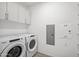 Clean and organized laundry room with modern appliances at 7180 E Kierland Blvd # 507, Scottsdale, AZ 85254