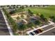 Enjoy the community courts amidst lush landscaping, providing an active and picturesque setting at 18941 W Monterosa St, Litchfield Park, AZ 85340
