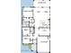 Detailed floor plan showcasing an open kitchen, spacious bedrooms, and a covered patio at 19317 W San Juan Ave, Litchfield Park, AZ 85340