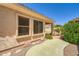Backyard with patio and space for potted plants at 2729 N Kenton St, Mesa, AZ 85215