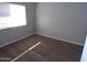 Bedroom with neutral carpet and ample natural light from the bright window at 413 E Bruce Ave # D, Gilbert, AZ 85234