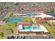 Community shot of the pool and tennis facilities, providing a nice view at 453 S Parkcrest -- # 416, Mesa, AZ 85206