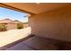 Covered patio overlooks a spacious backyard, perfect for outdoor entertaining at 4942 W Novak Way, Laveen, AZ 85339