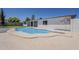 Inviting backyard pool with diving board, perfect for summer relaxation and entertaining guests at 727 N Beverly --, Mesa, AZ 85201
